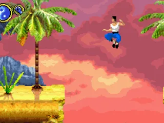 Bruce can jump further if he sprints before jumping