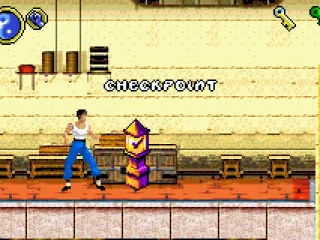 These checkpoints allow you to start from this point when you die rather than from the beginning