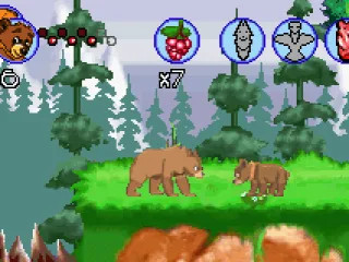 Two bears in single screen