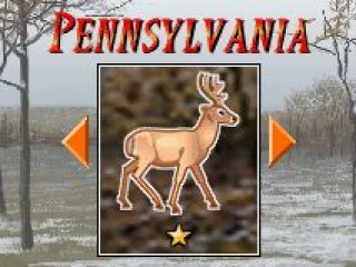 You can choose from a variety of different animals to hunt on a number of different areas.