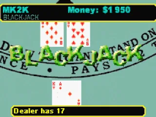 Win with a Blackjack (10+11)