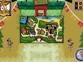 In game Map, showing you where  you are