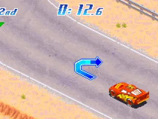 A sharp turn is coming up