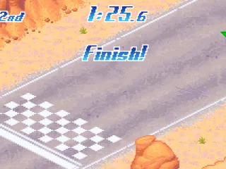 Past the finish line!