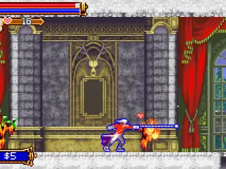 I just entered the castle.