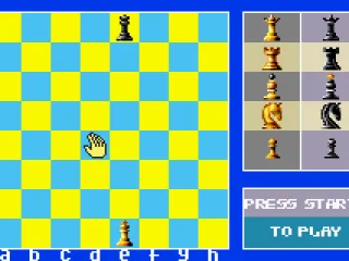 Setting up the chessboard