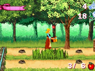 Now there's a certain amount of apples to collect.