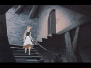 The game shows short clips taken from the movie, but the quality is very poor.