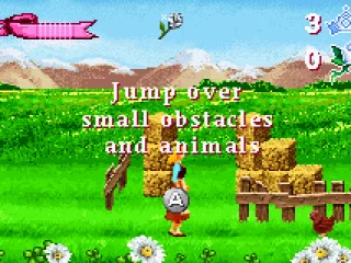 Tutorial instructions pop up