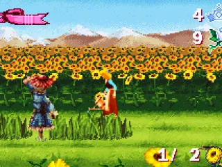 We need to water a certain amount of flowers to pass on in the level.