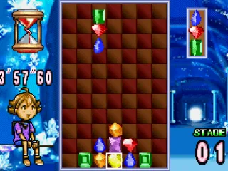 Flash Columns: The goal is to clear the specified gem