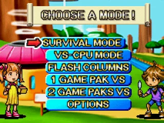 Main menu