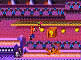 Grabbed in the grating, Crash are very-well protected from a