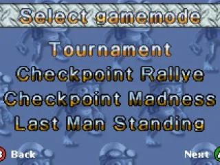 Main Menu - includes