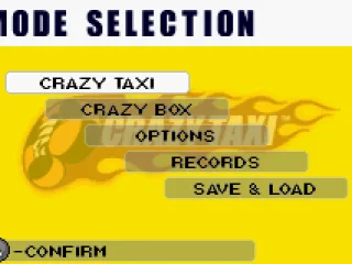 Main menu.