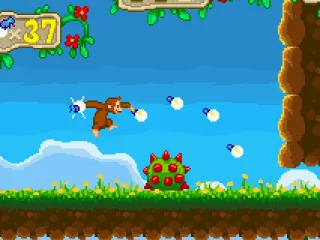 Grab 50 fireflies to earn an extra life