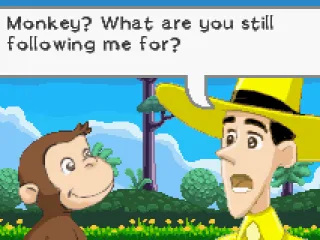 The Man in the Yellow Hat meets George