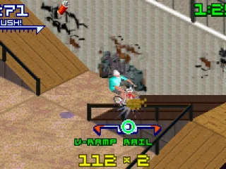 Grind on the V-Ramp Rail