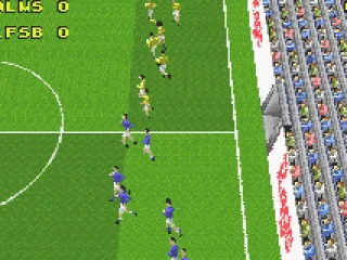 The players are entering the pitch.