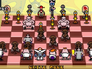 A typical chess game