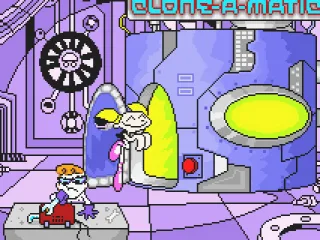 Intro: Dee Dee foolishly enters the cloning machine...