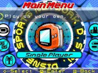 Main Menu