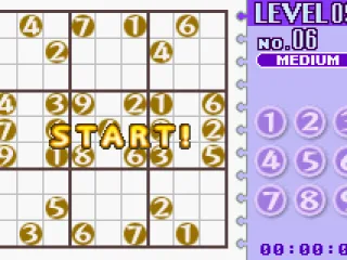 As you progress in the levels, there will be fewer filled numbers