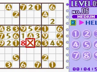 If you entered the wrong number, the game will indicate so and highlight the same number that's already located