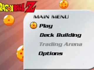 Main menu