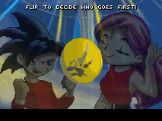 Flip a coin to decide which player begins.