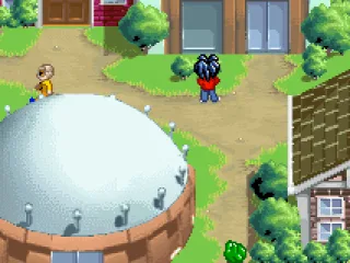 Navigating on the town map