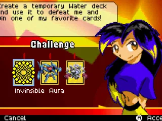 I challenged her to a duel