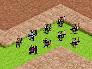 Combat screen