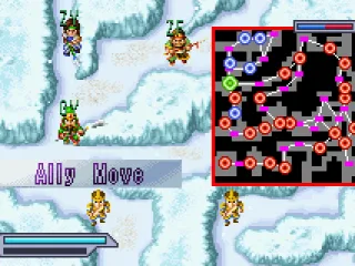 A map can be displayed to get an overview.