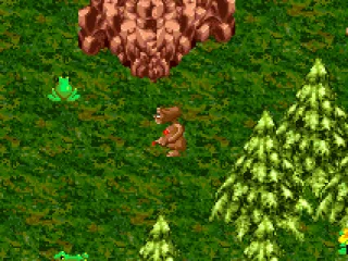 Oh my God! A frog! Run for your lives!