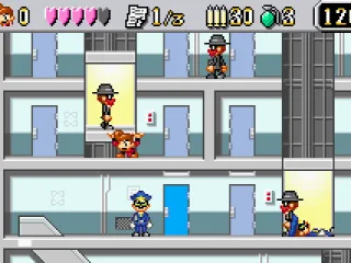 Getting squished under the elevator.