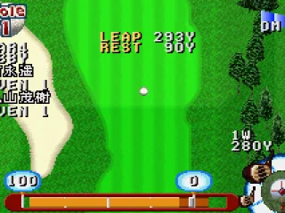 The game switches to a top-down view to track the ball.