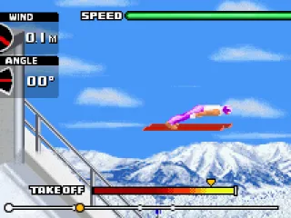 What a jump!  That sure is a long way down...