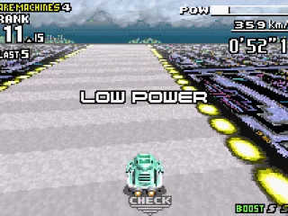 If you lose a great amount of POWER, your maximum velocity reduces. Prevent this!