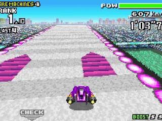 Since the SNES version, the dash zones shows the difference between winning or losing. Do not lose them!