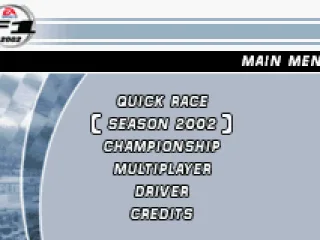 Main menu.
