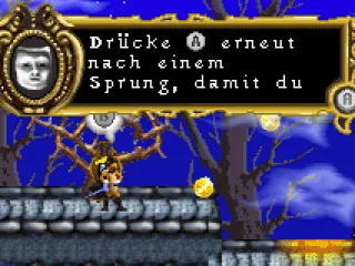 If you talk to the mirror, he explains the controls and game mechanics.