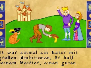 Intro tells about Puss In Boots' past