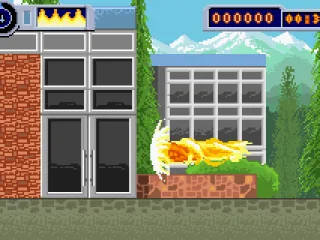 Pressing A and B together does a special dash