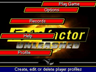 Main menu