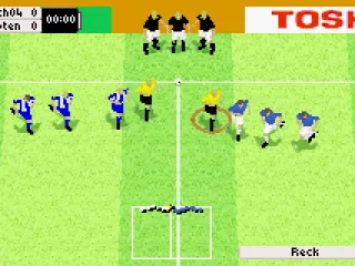 Players entering the field