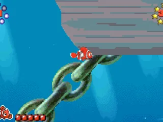 Touching the boat, like in the film