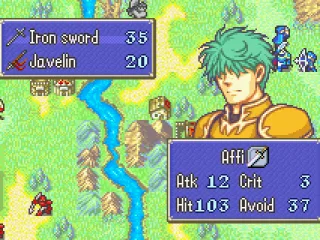 Choosing which weapon to attack with