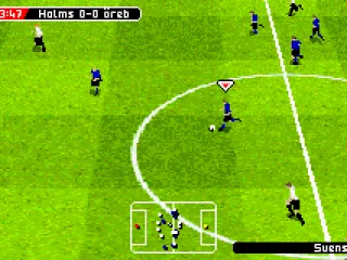 Having the ball on midfield