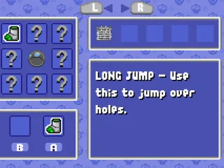 ...and a skills screen.